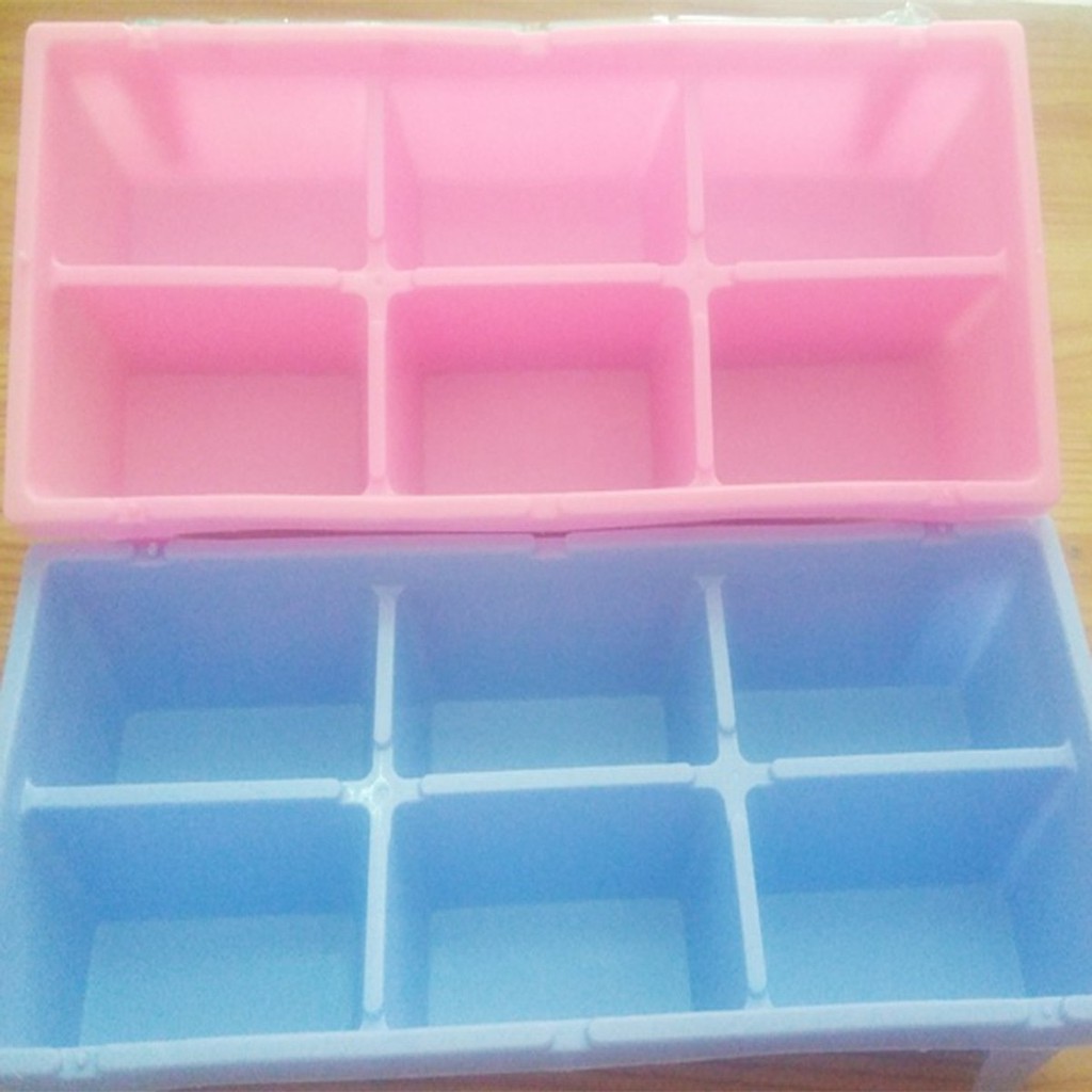 Khay Làm Đá Rau Câu 6 Viên Kích Thước 25,5 x 10,5CM