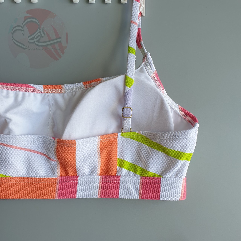 Bộ bơi hai mảnh hoạ tiết cắt cạnh ấn tượng Aero xuất khẩu Mỹ