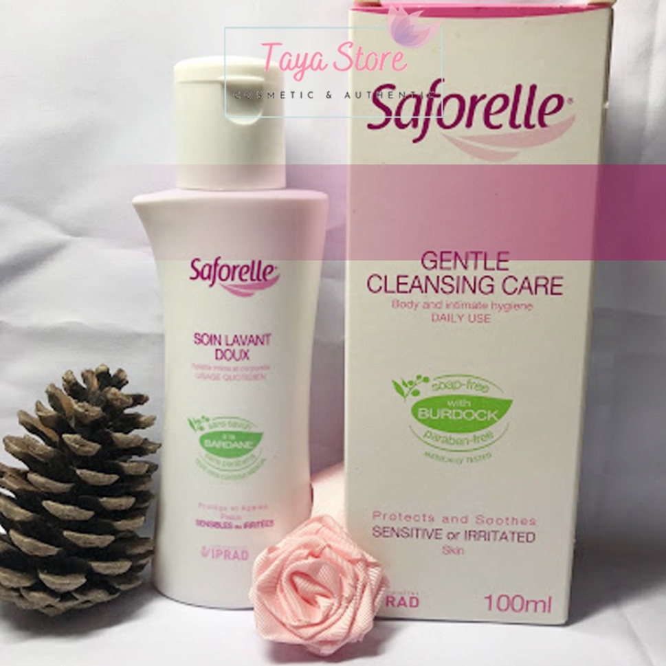 [Chính hãng] Dung dịch vệ sinh phụ nữ Saforelle Pháp Chai 250ml, 100ml chăm sóc da dịu nhẹ