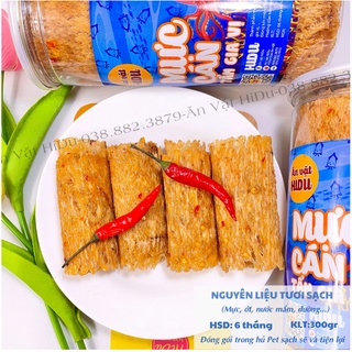 Mực cán tẩm gia vị nguyên con Nha trang loại ngon Ăn văt DUNI vừa ngon vừa rẻ