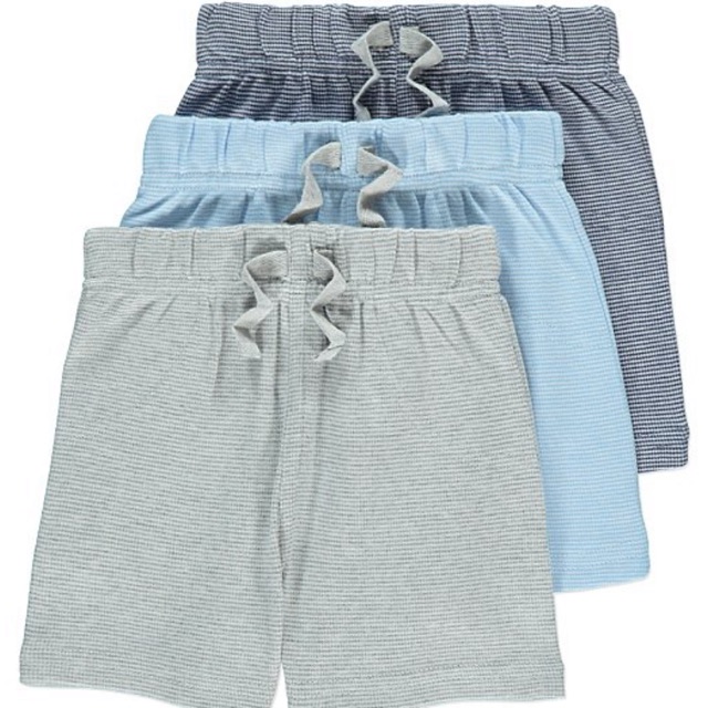 Set 3 quần shorts cotton bé trai george