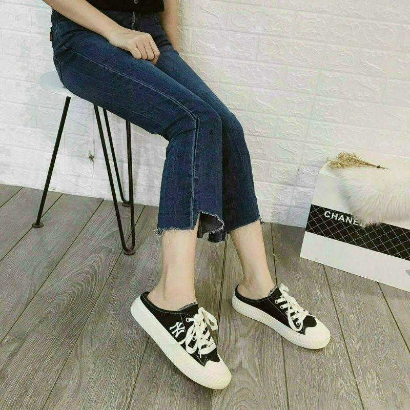 Giày Sục Đạp Gót Thể Thao Nữ Ny Form Cực Ôm Chân Shop Phương Linh M78