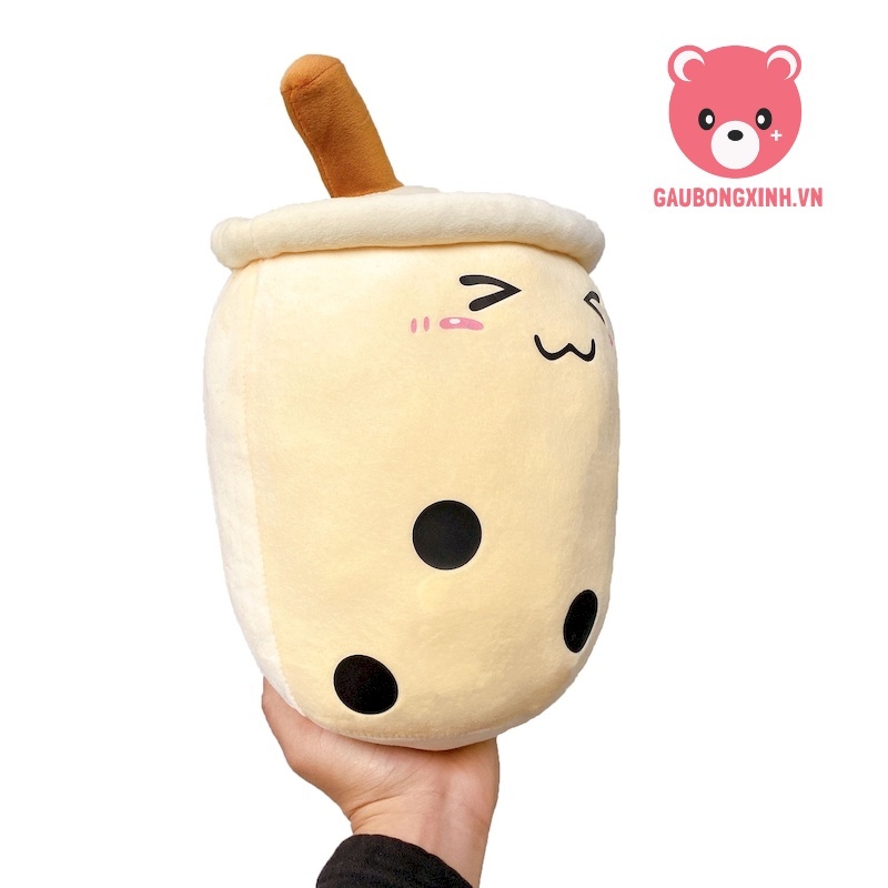 Gấu Bông Trà Sữa Trân Châu siêu Cute, Thú nhồi bông đáng yêu ly trà sữa Milk Tea, Quà tặng cao cấp gaubongxinh.vn