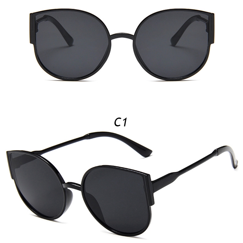 Kính Mát Mắt Mèo Chống Tia Uv Thời Trang Cho Nữ