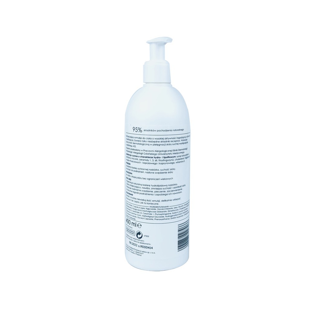 Dưỡng Ẩm Ziaja  Mẫu Mới Cho Da Nhạy Cảm Da Liễu Khuyên Dùng - Ziaja Med Atopy 400ml