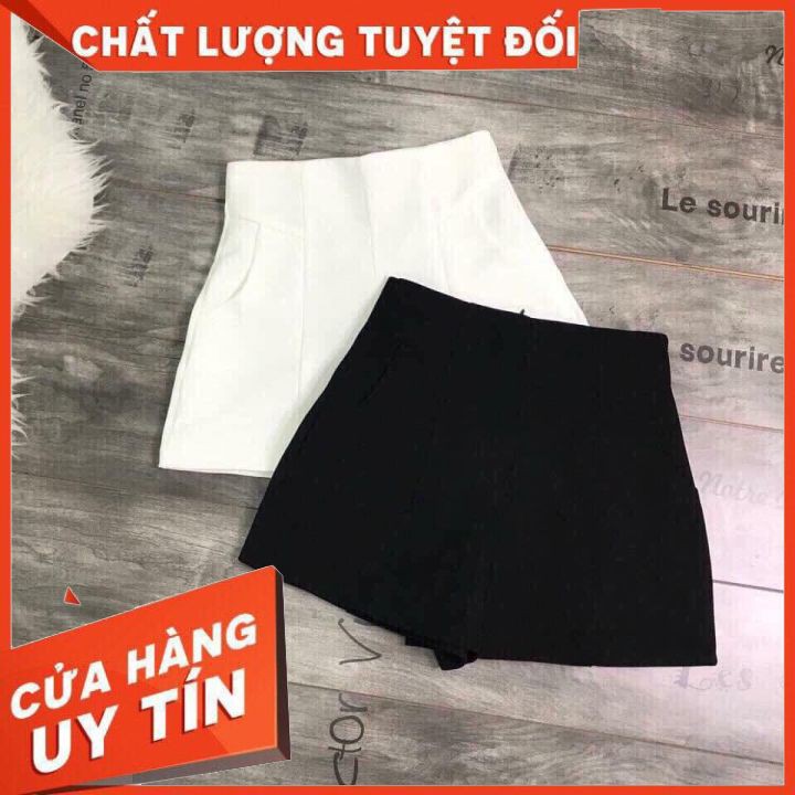 Quần Short Nữ - Quân short cạp cao chất tuyết mưa - Hàng Loại 1(video, ảnh thật)