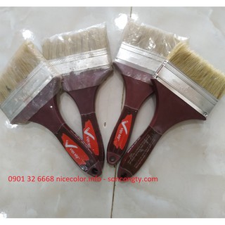 Cọ quét sơn cán nâu Việt Mỹ( hàng cao cấp chính hãng)