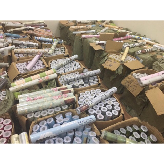 Giấy dán tường 10m [GIÁ SALE HUỶ DIỆT] mẫu tuỳ chọn trang trí nhà đẹp lung linh