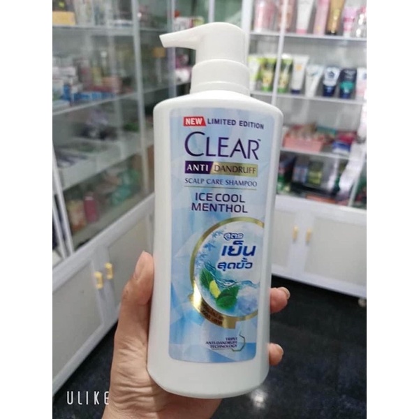 [GIÁ SỈ] Dầu gội Clear bạc hà Thái Lan 450ml