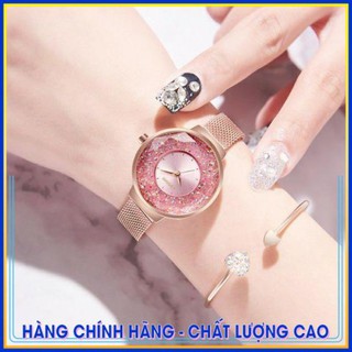 Đồng hồ nữ dây kim loại Aborni Shine