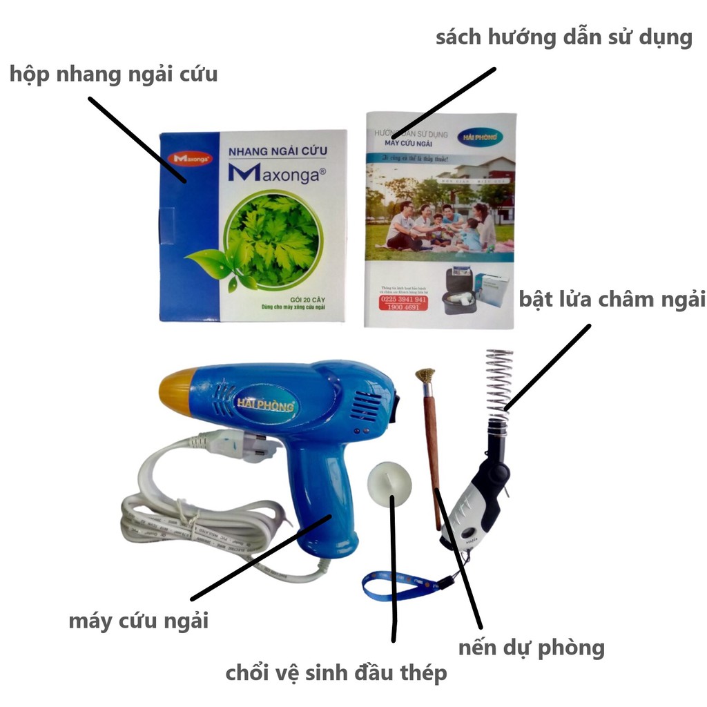 Máy Xông Ngải Cứu Hải Phòng HP01 Bảo Hành 5 Năm