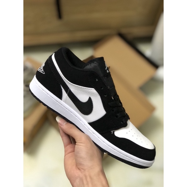 [Xả Dich] Giày JORDAN 1  low Panda màu đen trắng cổ thấp,kiểu dáng JD1 Low hot trend,chạy bộ,tập gym,đi học | BigBuy360 - bigbuy360.vn