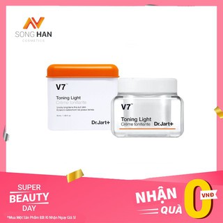 [Mỹ Phẩm] Kem Dưỡng Trắng Da Dr.Jart +V7 Toning Light SH7A28 Bậc Thầy Dưỡng Trắng Da  Xuất Xứ Hàn Quốc 50ml -  Cao Cấp