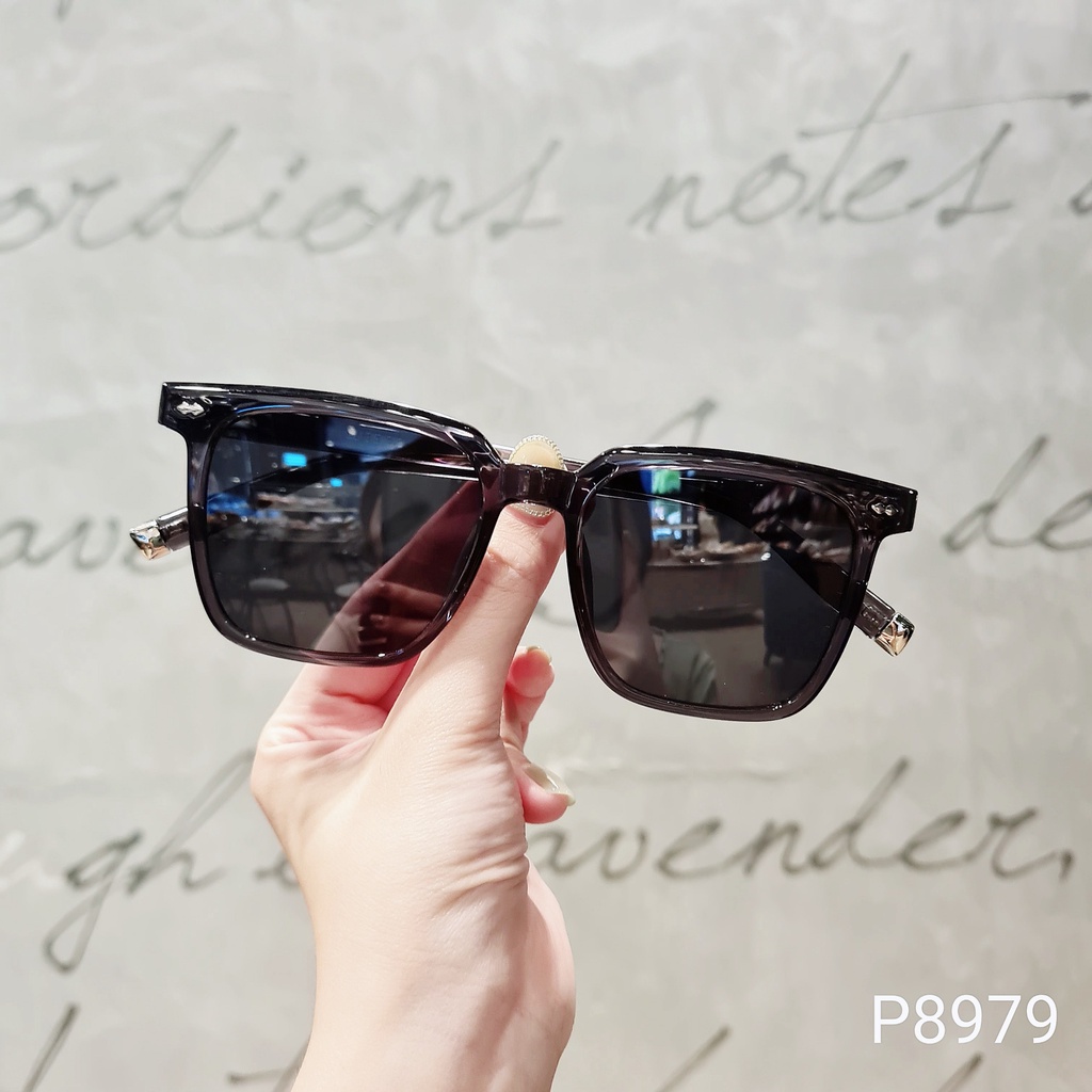 Kính mát gọng mắt vuông LILYEYEWEAR nam nữ chất liệu nhựa cứng cáp thanh nhẹ chống tia UV400 P8979