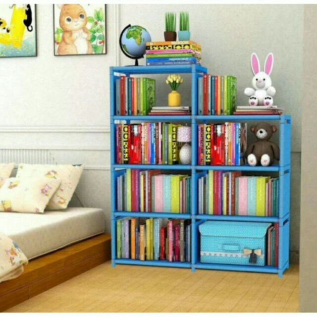 Kệ để sách 2 buồng 7 ngăn