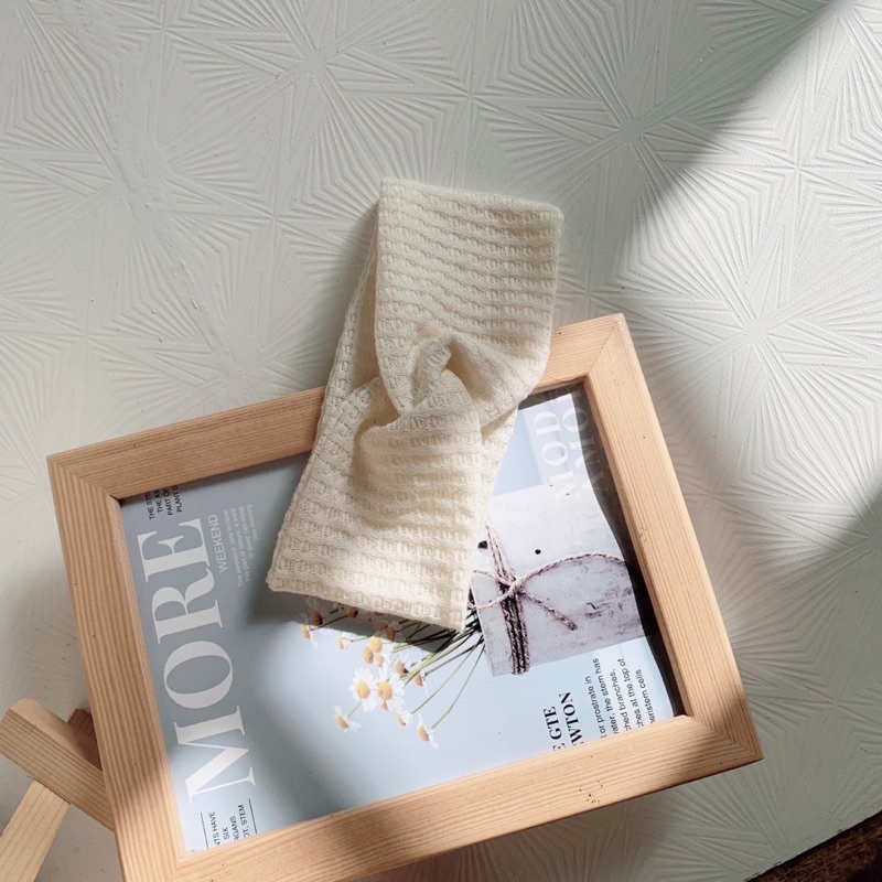 Turban cotton Hàn cho bé ảnh thật shop tự chụp