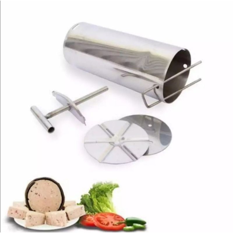 Khuôn làm giò INOX loại dày, hàng cao cấp xuất khẩu. Loại 2 kg.