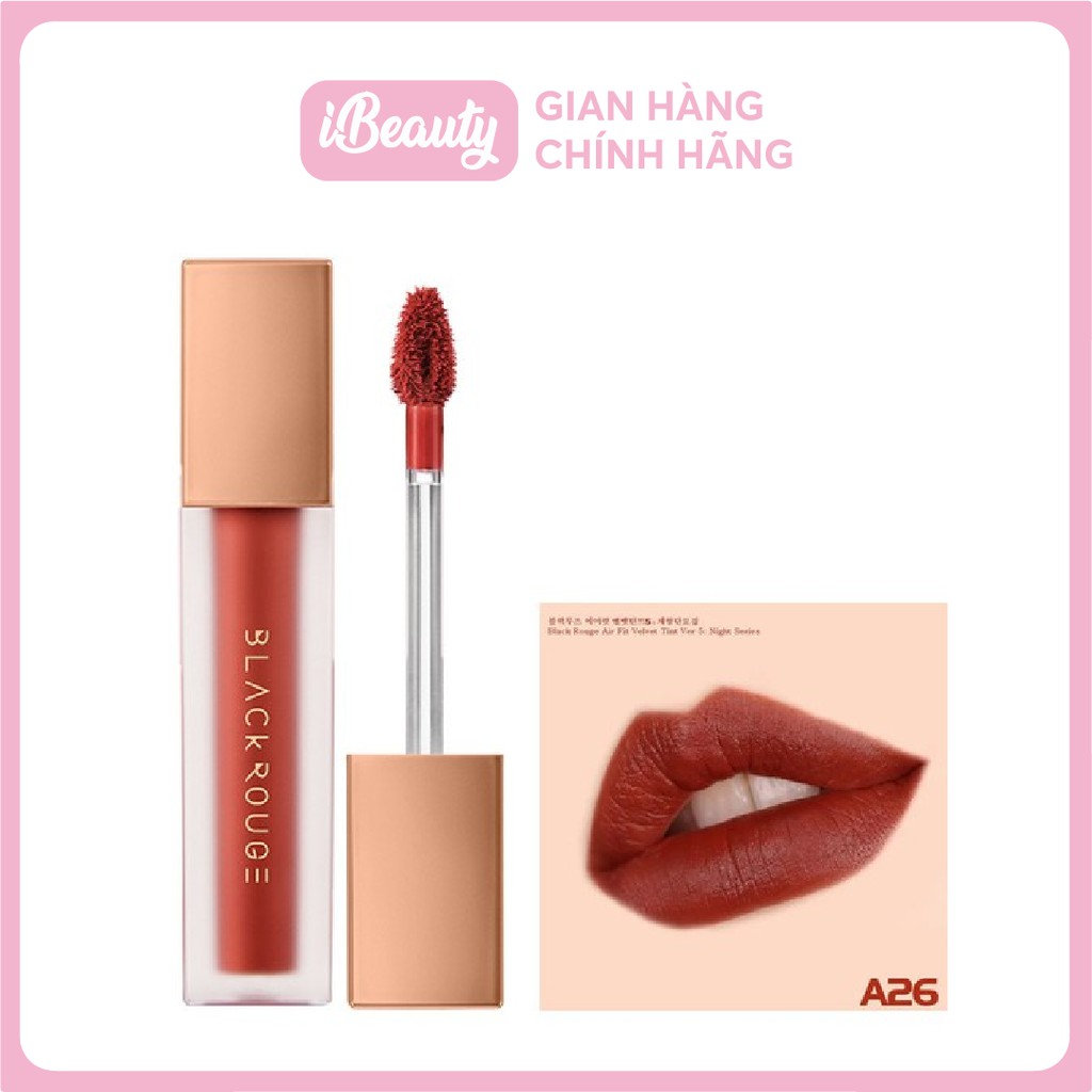 SON KEM LÌ BLACK ROUGE AIR FIT VELVET TINT 4,5g - Hàn Quốc chính hãng