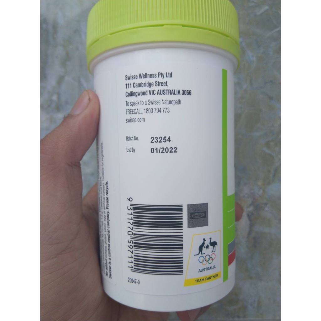 Giải độc gan Swisse Ultiboost Liver Detox 200 viên Mẫu mới