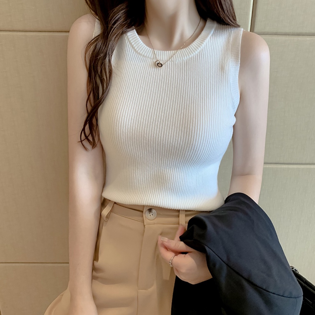 Áo croptop basic, áo cao cấp mặc vest - girl xinh shop( AK03)