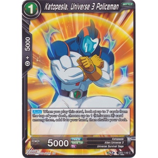 Thẻ bài Dragonball - TCG - Katopesla, Universe 3 Policeman / DB2-149'