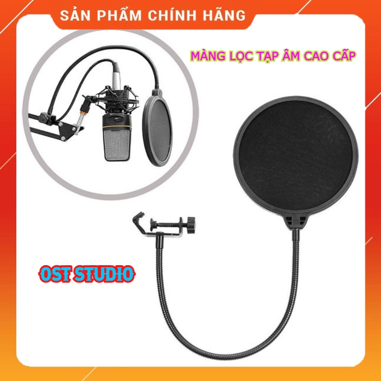 Màng Lọc Tạp Âm Cao Cấp Dành Cho Mic Thu Âm. Thiết Kế 2 Lớp Lọc Tạp Âm Cực Tốt . Dễ Dàng Sử Dụng. Bảo Hành 12 Tháng