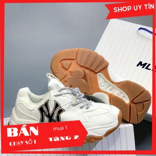 9(FREESHIP + ẢNH THẬT 1.1) Giày 𝐌𝐋𝐁 Hàn Quốc NY đen đế nâu