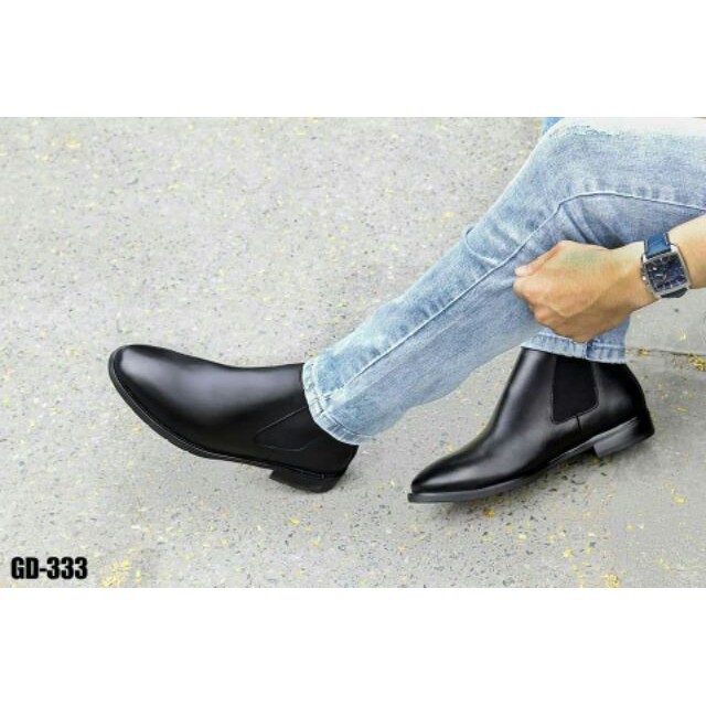 MJG BDFD Giày Nam - Giày Cao Cổ Da Bò Bảo Hành 12-Chelsea Boots 41 | BigBuy360 - bigbuy360.vn