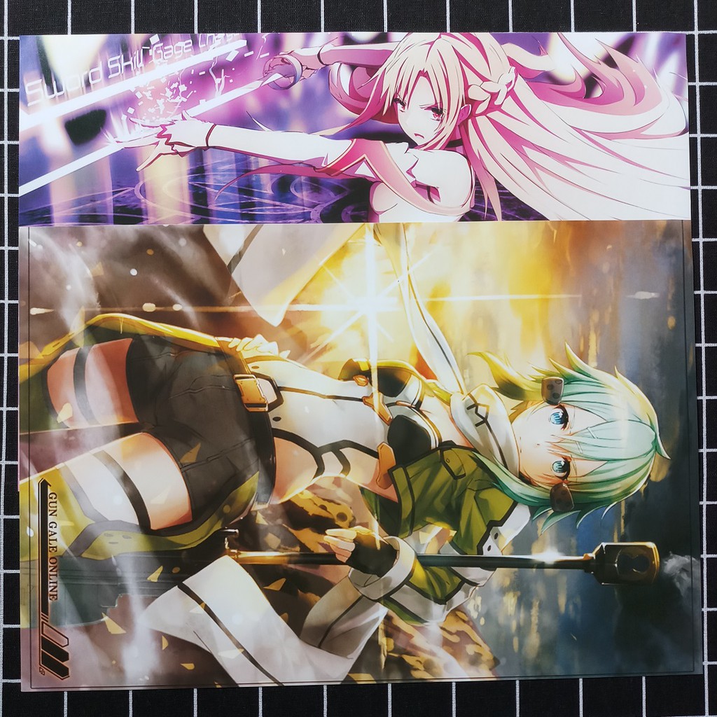 Poster Anime SAO - Sword Art Online (8 Tờ)