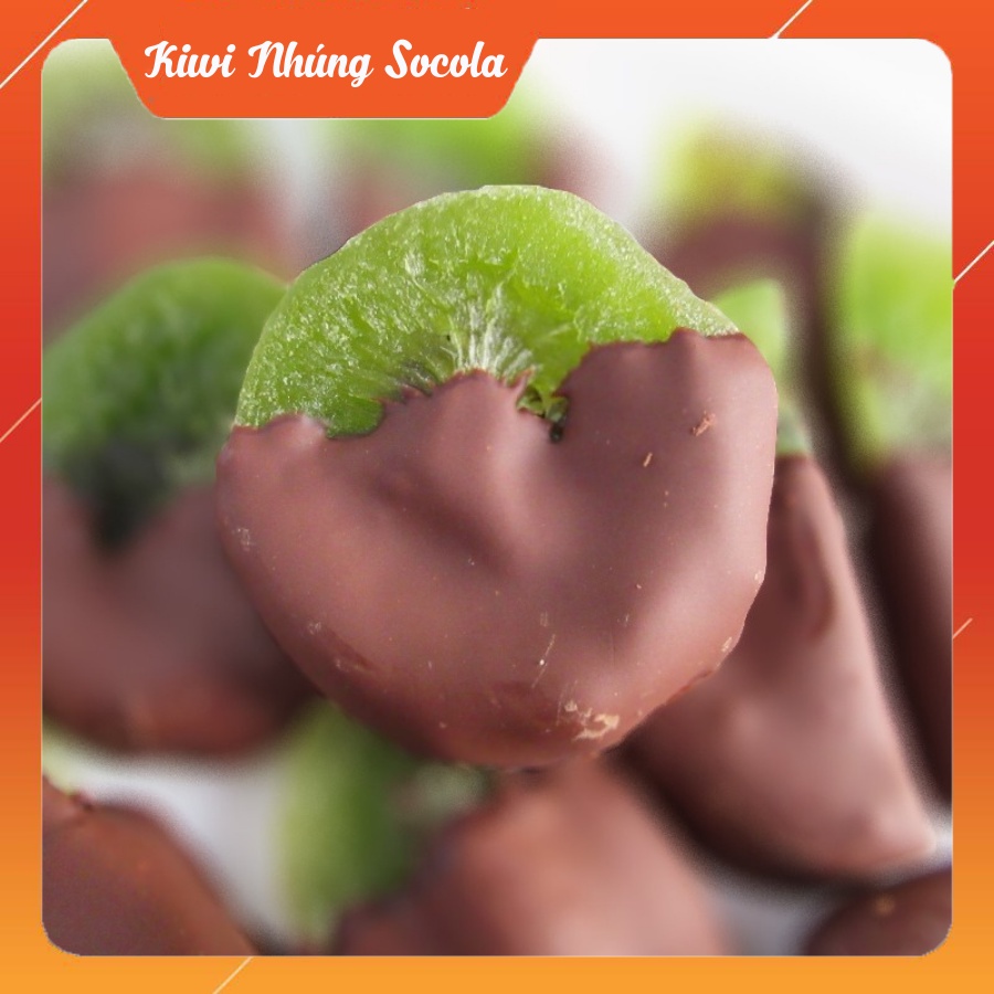 [Siêu ngon] Socola nhúng Trái cây thập cẩm - Túi 500g -SHE Chocolate - Mix 4 vị Xoài, Cam, Tắc, Kiwi. Thơm ngon bổ dưỡng
