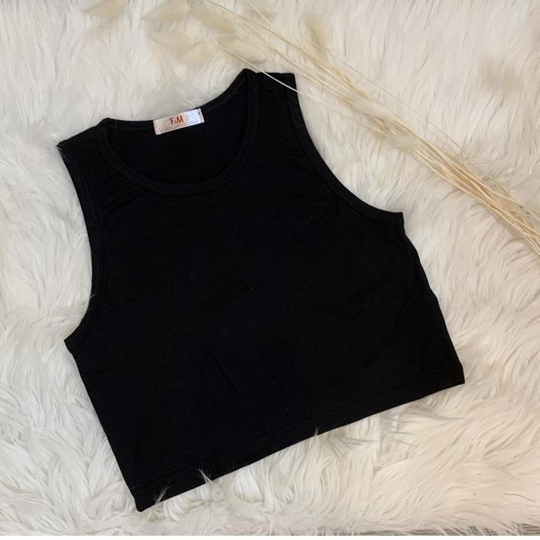 Áo Crop Top Vải Spandex Rayon 0 Ct-01