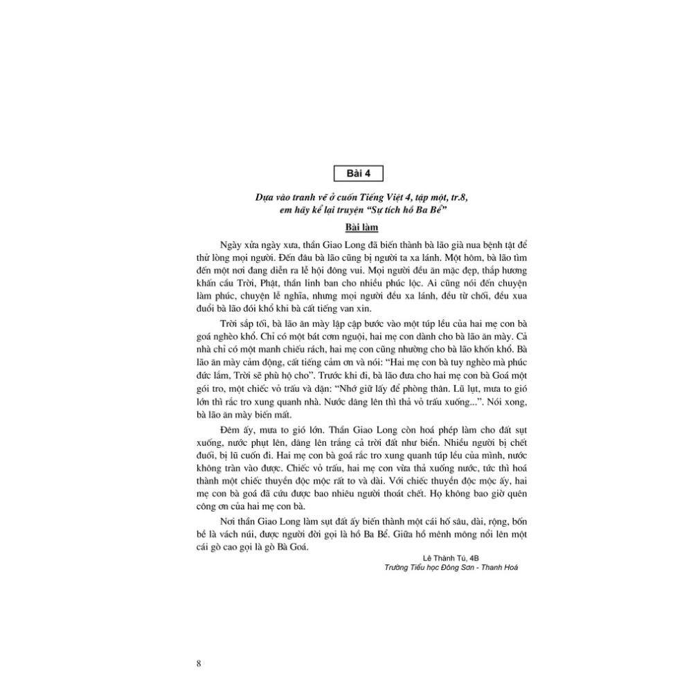 Sách - Tuyển Chọn Những Bài Văn Kể Chuyện 2 - Minh Long