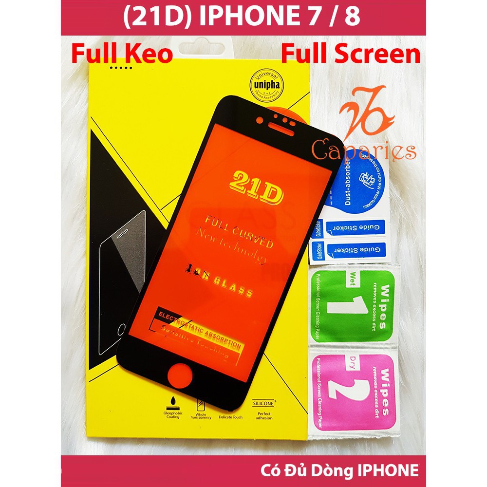 [𝑹𝒆̉ 𝑽𝒐̂ Đ𝒊̣𝒄𝒉] Kính Cường Lực Iphone Full Màn 21D Cho Iphone 6Plus/78/8Plus/X/Xr/XsMax | BigBuy360 - bigbuy360.vn