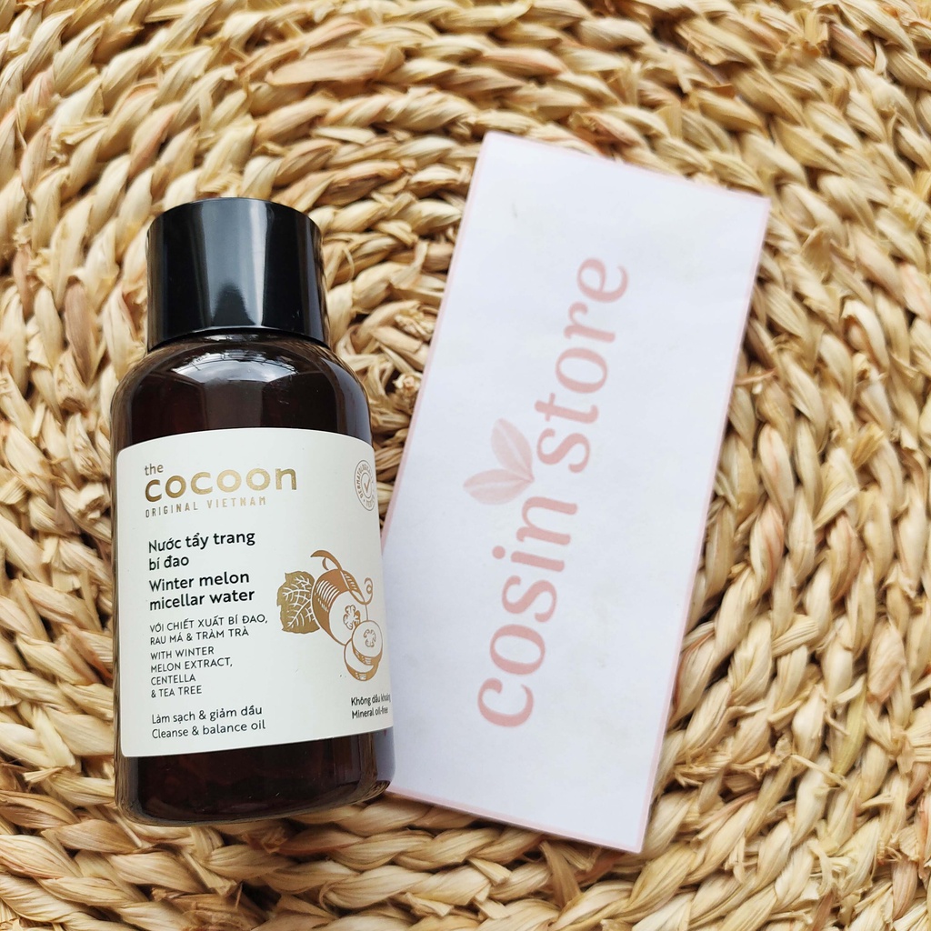 Nước tẩy trang bí đao Cocoon 140ml Cosin Store