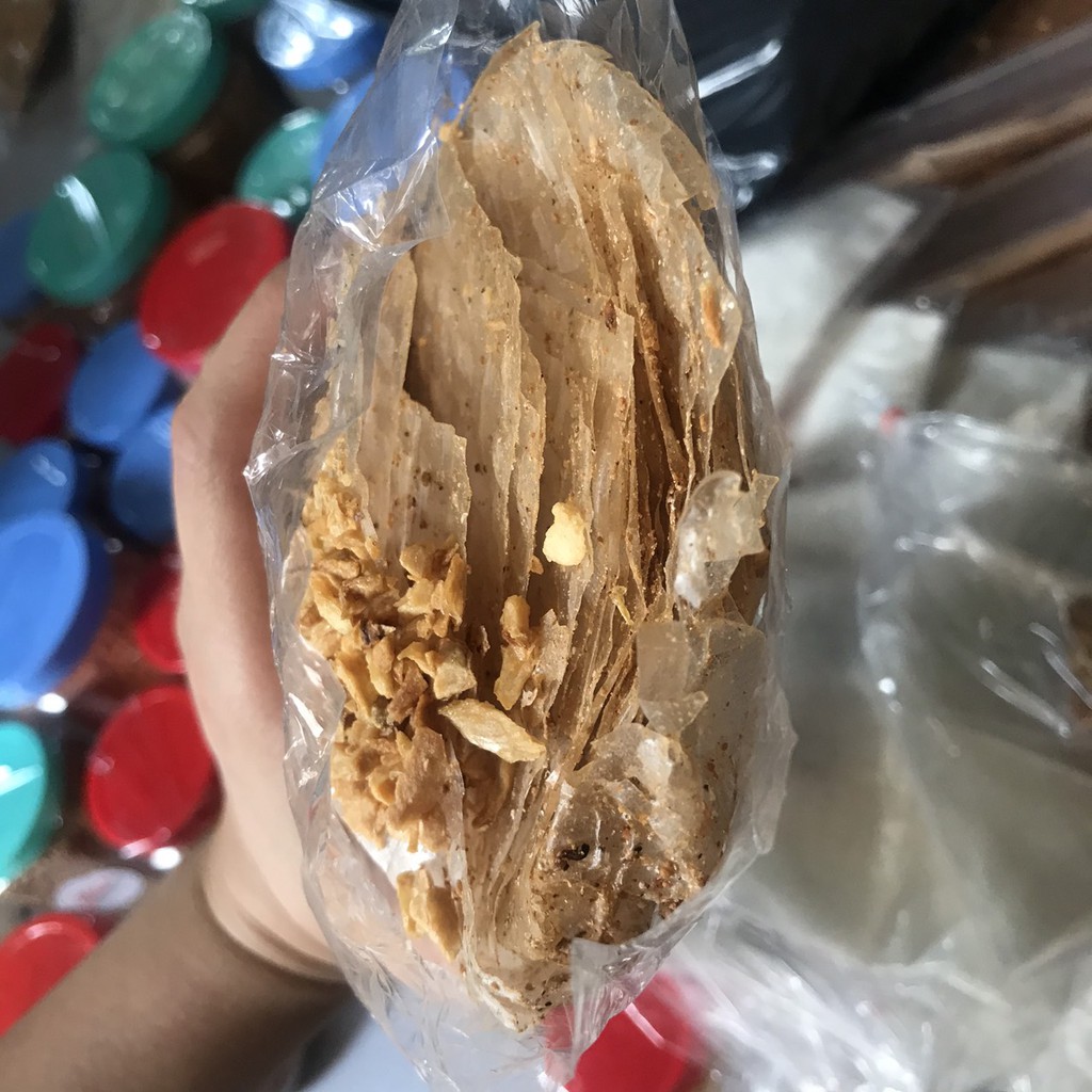 Combo 40 bịch bánh tráng muối tỏi xike không dầu Tây Ninh chính gốc
