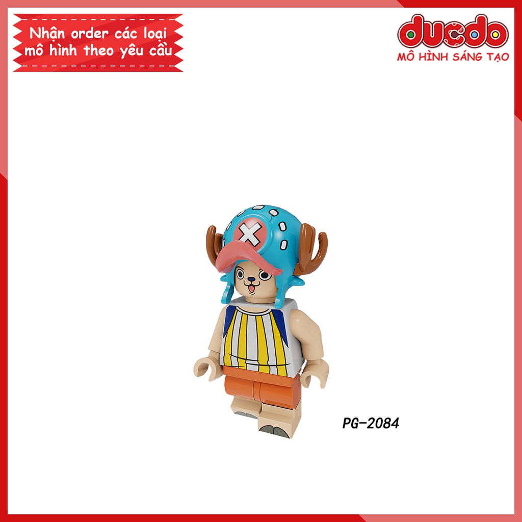 Minifigures các nhân vật trong Đảo hải tặc One Piece - Đồ chơi Lắp ghép Xếp hình Mô hình Mini Luffy, Zoro POGO PG8244