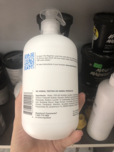 Sữa rửa mặt cho da mụn acneorg acne.org acne org