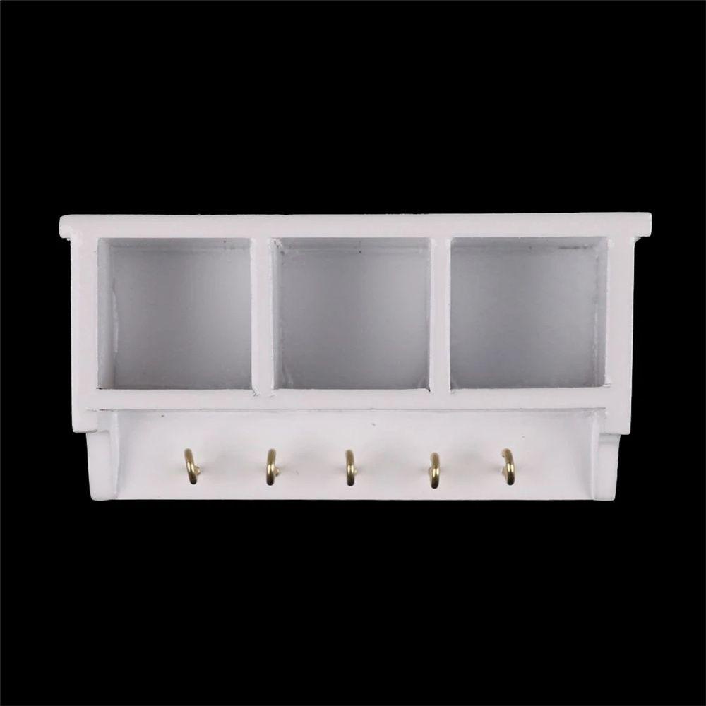 Mô Hình Kệ Bếp Mini Màu Trắng Dùng Trang Trí Độc Đáo