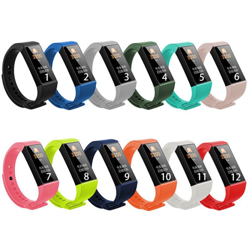 Dây Đeo Thay Thế Chất Liệu Silicon Màu Trơn Cho Đồng Hồ Thông Minh Redmi Band | BigBuy360 - bigbuy360.vn