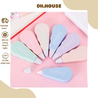 Bút xóa giấy kéo mini Diihouse màu sắc xinh xắn