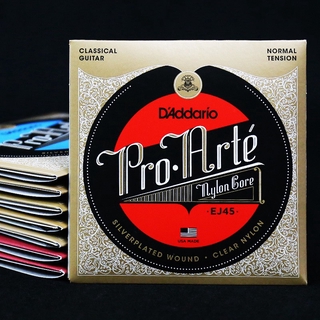 Dây Đàn Ghi Ta D'ADDARIO J45 J46 Ej27N Ej49 Chất Liệu Nylon Phong Cách Cổ Điển