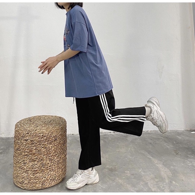 quần 3 sọc ống rộng | BigBuy360 - bigbuy360.vn