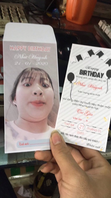 Phong bì, lì xì in hình facebook đi đám cưới, sinh nhật,..,