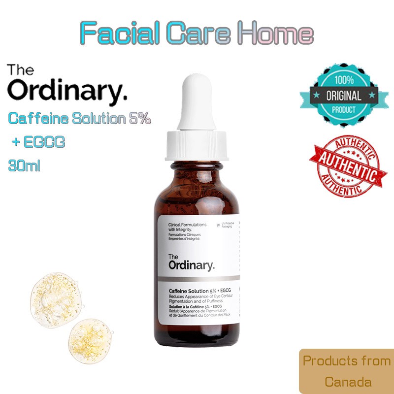 Serum Mắt Chống Lão Hóa, Dưỡng Ẩm và Mờ Thâm Caffeine Solution 5% + EGCG The Ordinary