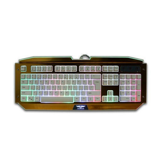 Bàn phím giả cơ Gaming Newmen GM100S + Thiết kế giả cơ với thiết kế gọn gàng và dễ dùng dành cho mọi phân khúc khách hàn