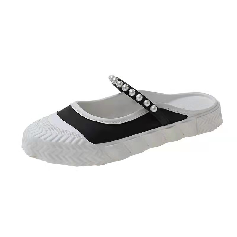 Dép Sandal Màu Trơn Mũi Tròn Thời Trang Dành Cho Nữ 2022 CHZK037