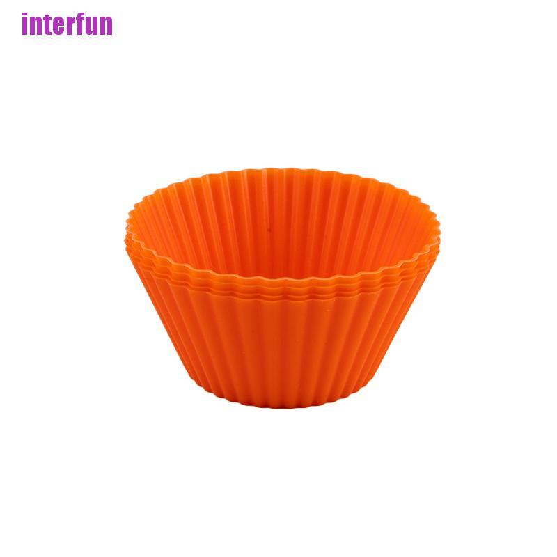 Bộ 4 Bánh cupcake Silicone