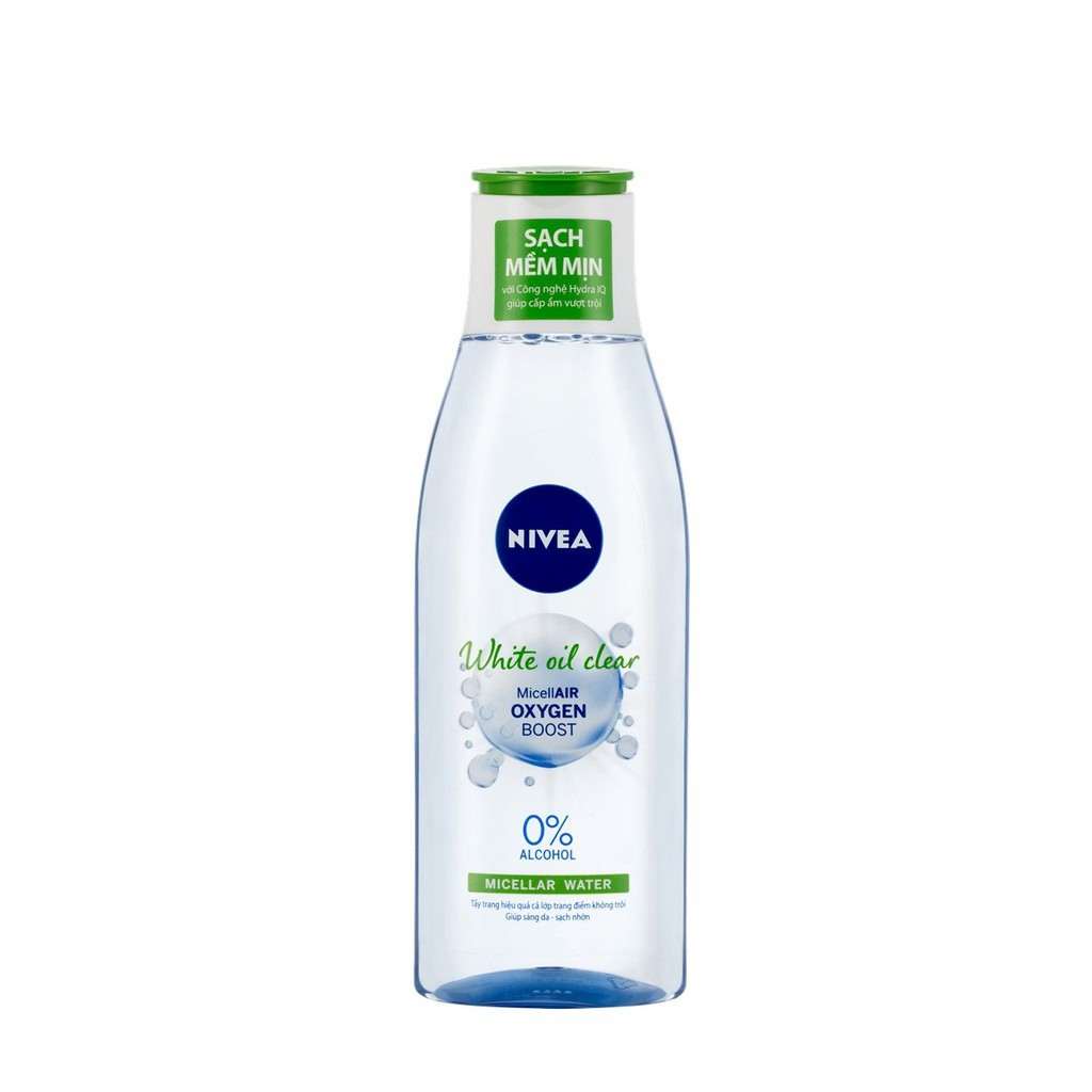 Nước tẩy trang Nivea sáng da - giúp sạch nhờn[COCOLUX]