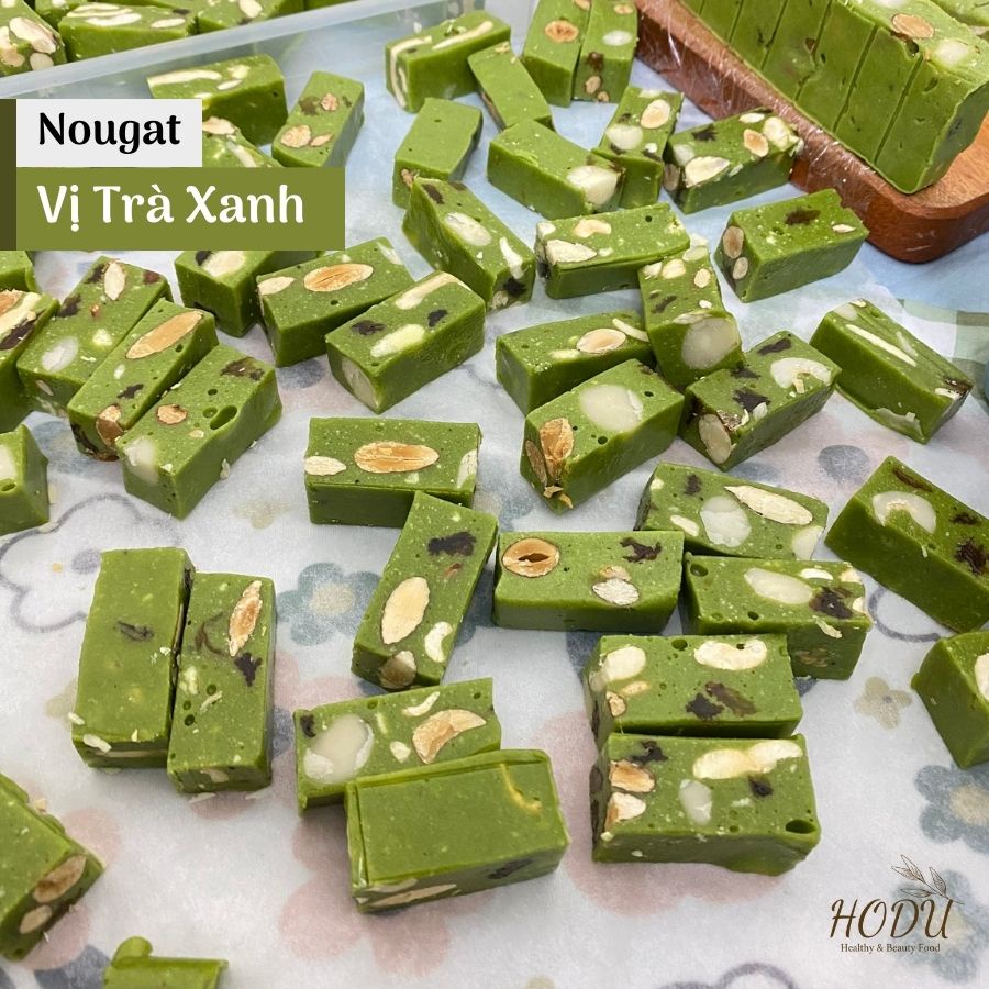 Kẹo hạt Nougat, kẹo nougat hạnh phúc ăn kiêng ăn vặt thơm ngon healthy 500gram | HODU - Thế giới đồ ăn healthy