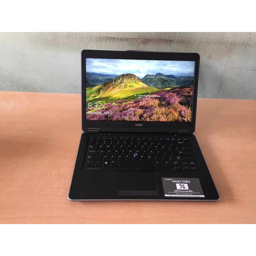 DELL Latitude E7440 I7 thế hệ 4 4600U, ram 8G, Msata SSD 256G , intel hd Graphics 4400, LCD 14 inch full HD 1920X1080 | BigBuy360 - bigbuy360.vn